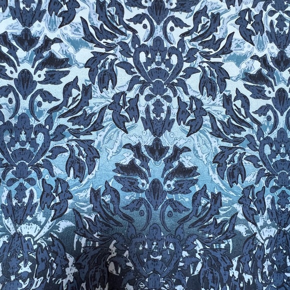 Patterned Blue Shirt - Picture 2 of 6